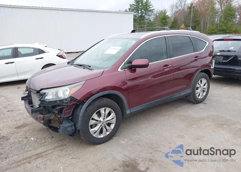 2013 Honda Cr-V Ex-L from USA, damaged, VIN 5J6RM4H75DL033658